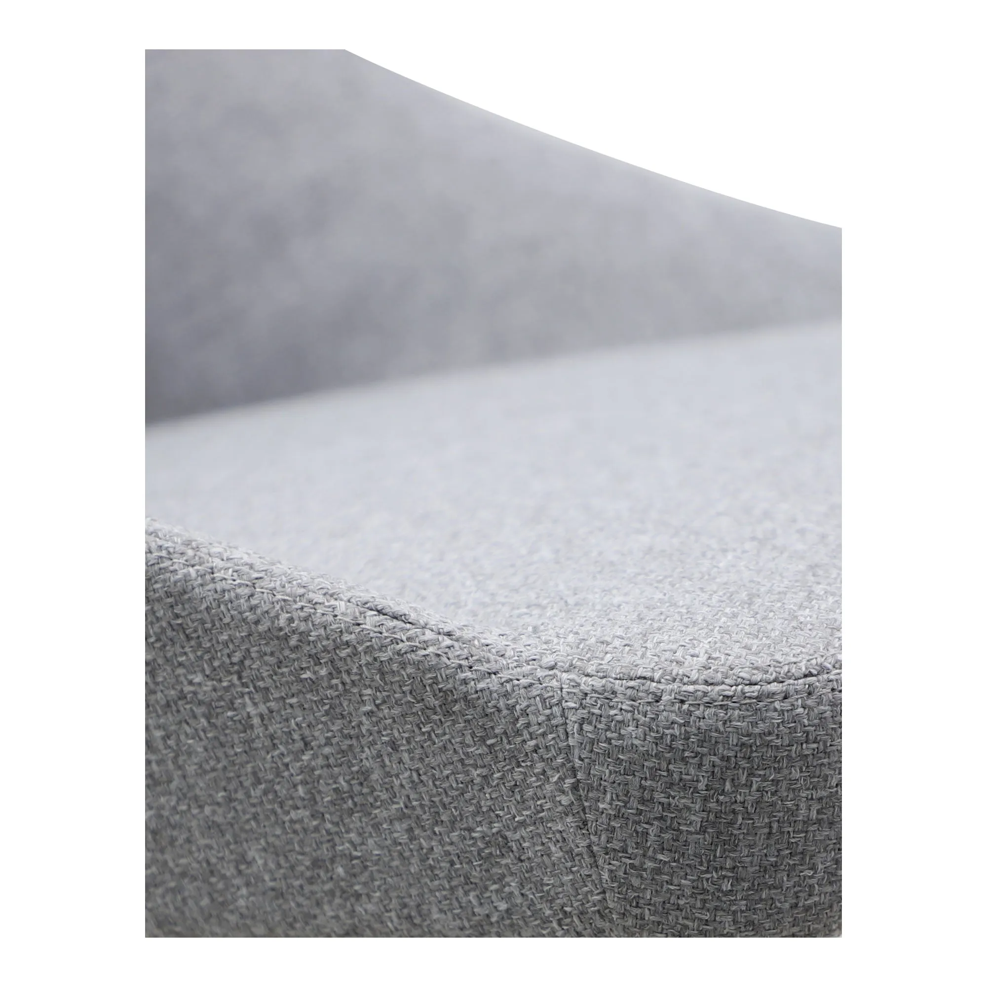 Modern Curve Dining Chair: Molded Foam Comfort