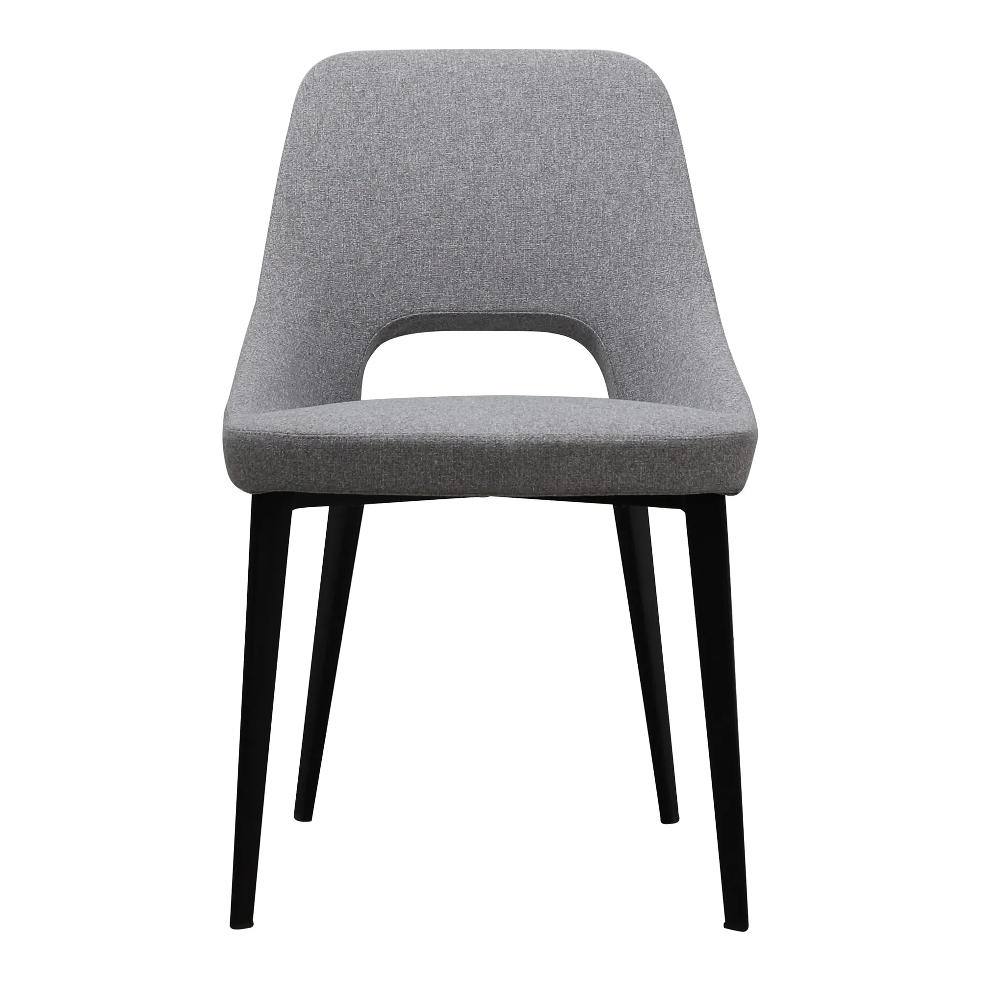 Modern Curve Dining Chair: Molded Foam Comfort