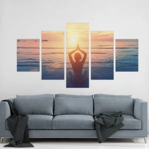 Morning Meditation Canvas