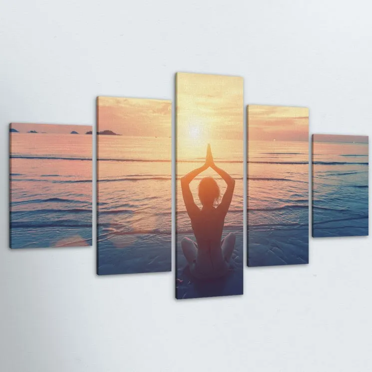 Morning Meditation Canvas