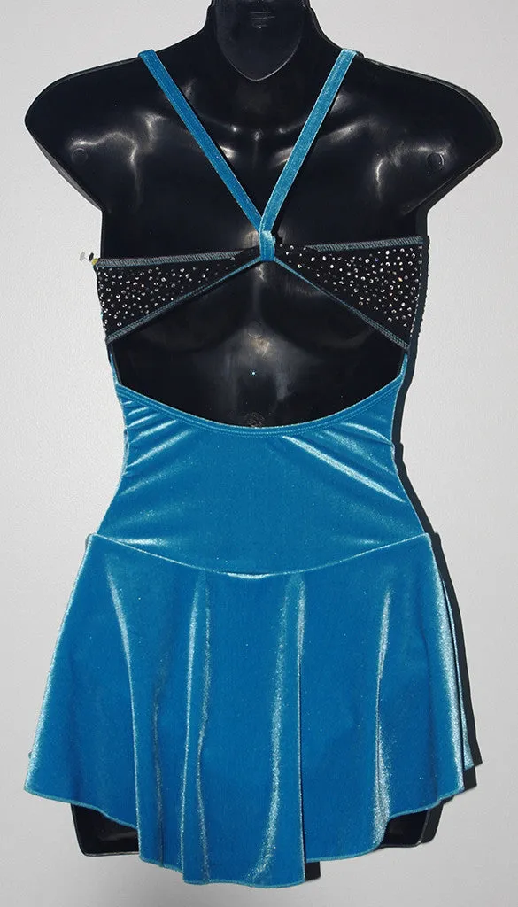 Motionwear Ready to Ship 8157, Camisole Velour Dress
