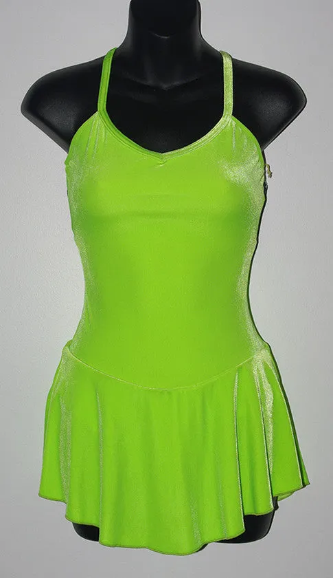 Motionwear Ready to Ship 8157, Camisole Velour Dress