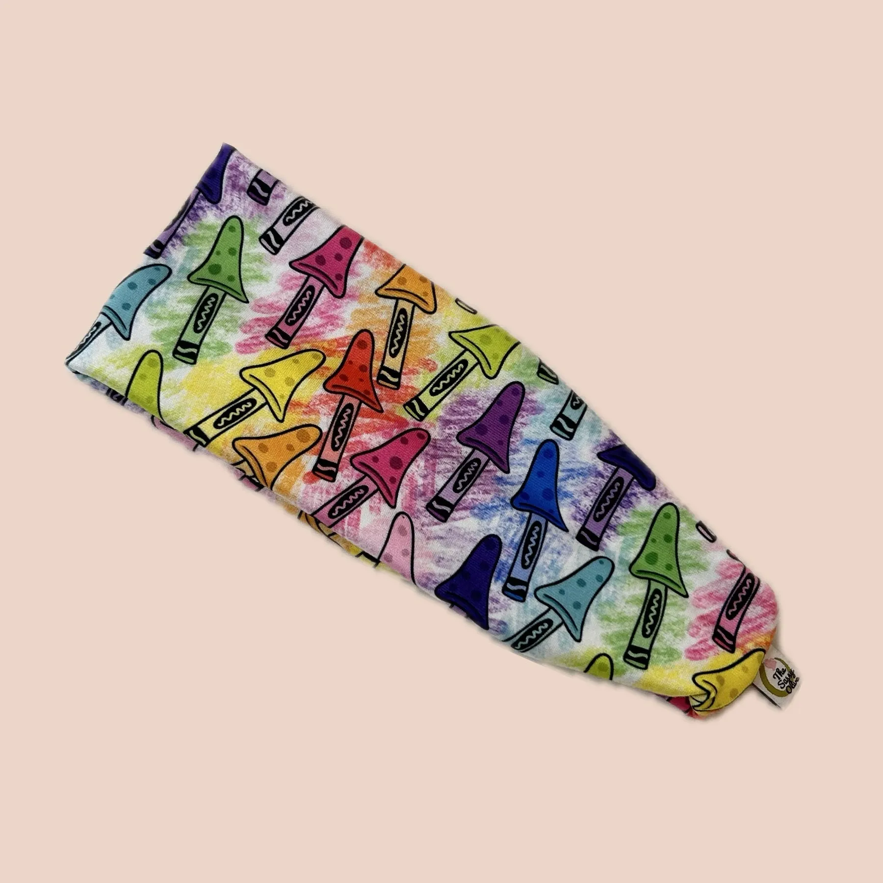 Mushroom Crayons Stretch Headband