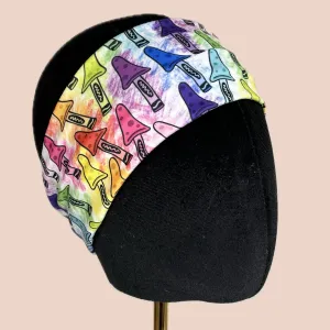 Mushroom Crayons Stretch Headband