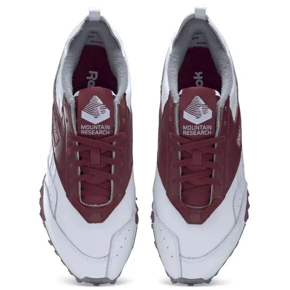 NEW Reebok Men's Size 11 Shoes Mountain Research LX2200‎ Sneakers White Burgundy