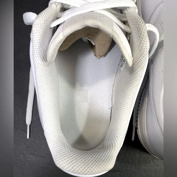 Nike Air Force 1 Men’s Triple White Sneakers Shoe Size 12