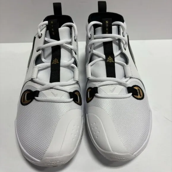 Nike Big Kids’ Air Zoom Crossover 2 White Sneakers, Boys’ Size 6Y