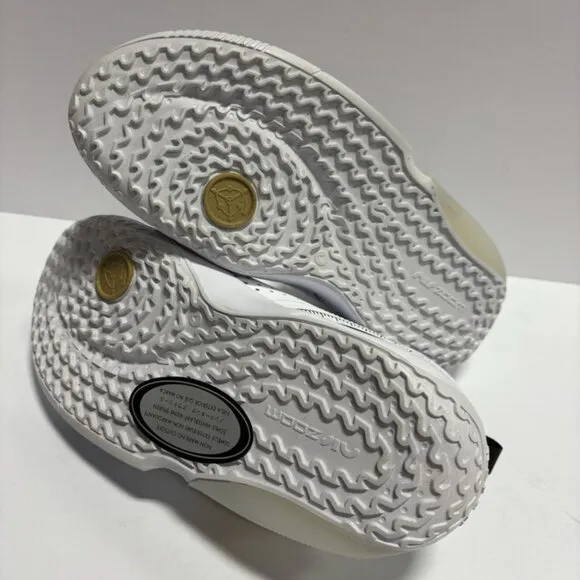Nike Big Kids’ Air Zoom Crossover 2 White Sneakers, Boys’ Size 6Y