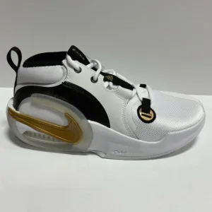 Nike Big Kids’ Air Zoom Crossover 2 White Sneakers, Boys’ Size 6Y