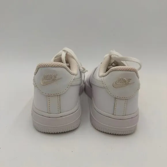 Nike Force 1 White Kids Sneakers Size 2.5