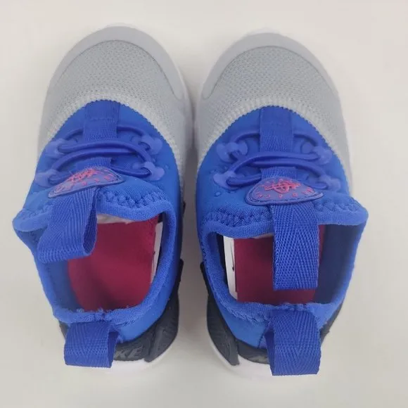 Nike Huarache Drift Toddler Infant Sneakers White Grey Blue