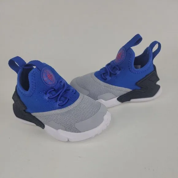 Nike Huarache Drift Toddler Infant Sneakers White Grey Blue