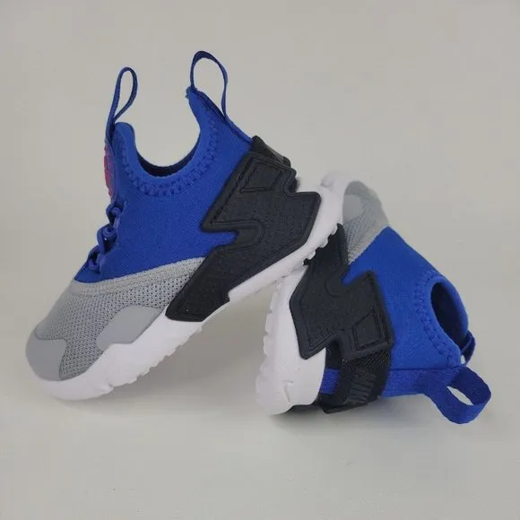 Nike Huarache Drift Toddler Infant Sneakers White Grey Blue