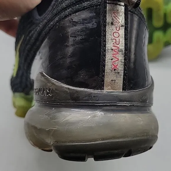 Nike vapormax flyknit black green (XP)