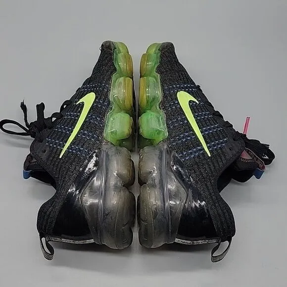 Nike vapormax flyknit black green (XP)