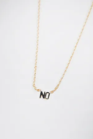 NO NECKLACE