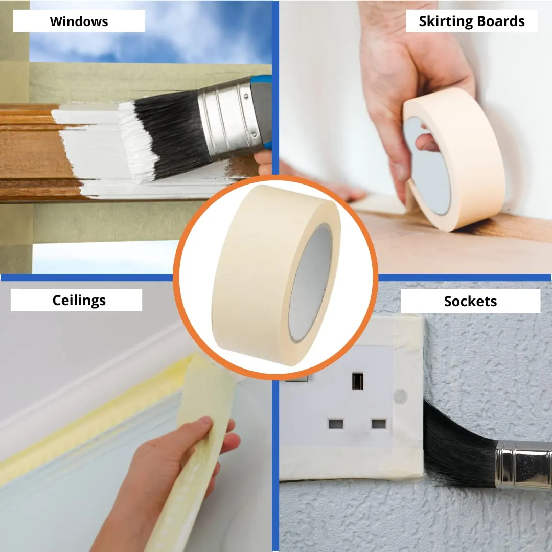 Non Bleeding Decorators Masking Tape - 48MM x 50M