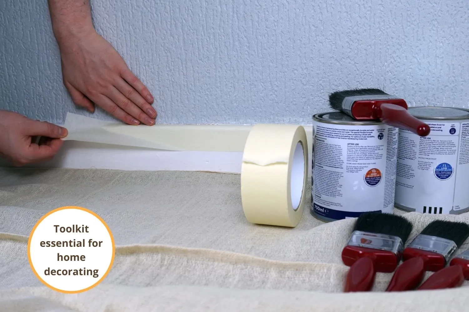 Non Bleeding Decorators Masking Tape - 48MM x 50M