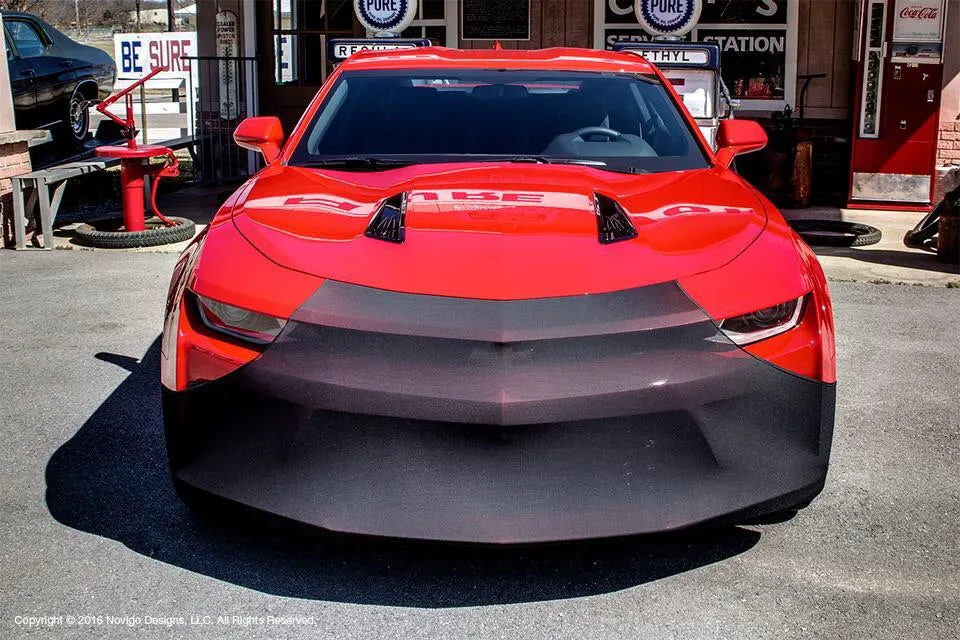 NoviStretch™ Front Bumper Mask - Challenger, Charger, 300, Camaro, Mustang