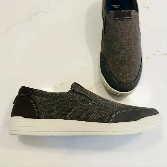 Nunn Bush Kore City Walk Moc Toe Slip On | Cement | NIB | Men’s | 8W
