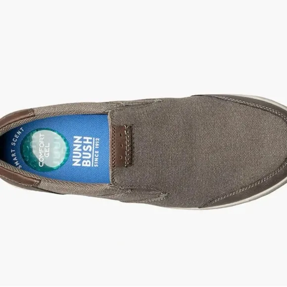 Nunn Bush Kore City Walk Moc Toe Slip On | Cement | NIB | Men’s | 8W