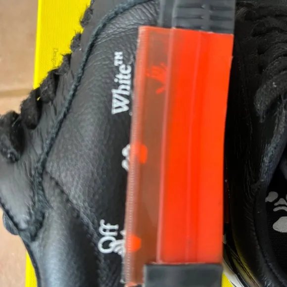 Off-White Kids Vulcanized Lace Up Black/White Size IT 30/ US 12.5