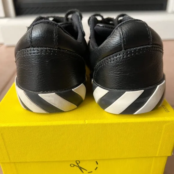 Off-White Kids Vulcanized Lace Up Black/White Size IT 30/ US 12.5
