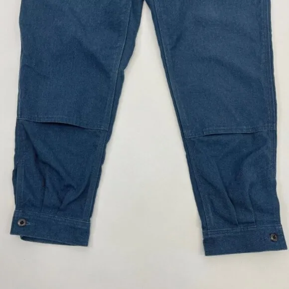 Patagonia All Seasons Double Knee Work Pants Blue Hemp Organic Jeans