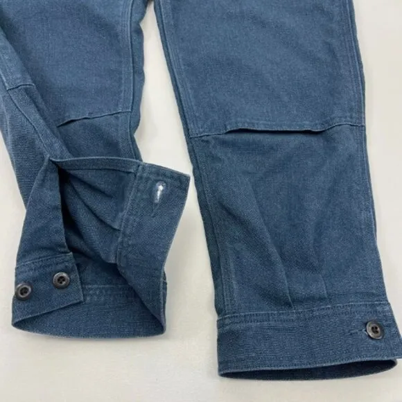 Patagonia All Seasons Double Knee Work Pants Blue Hemp Organic Jeans