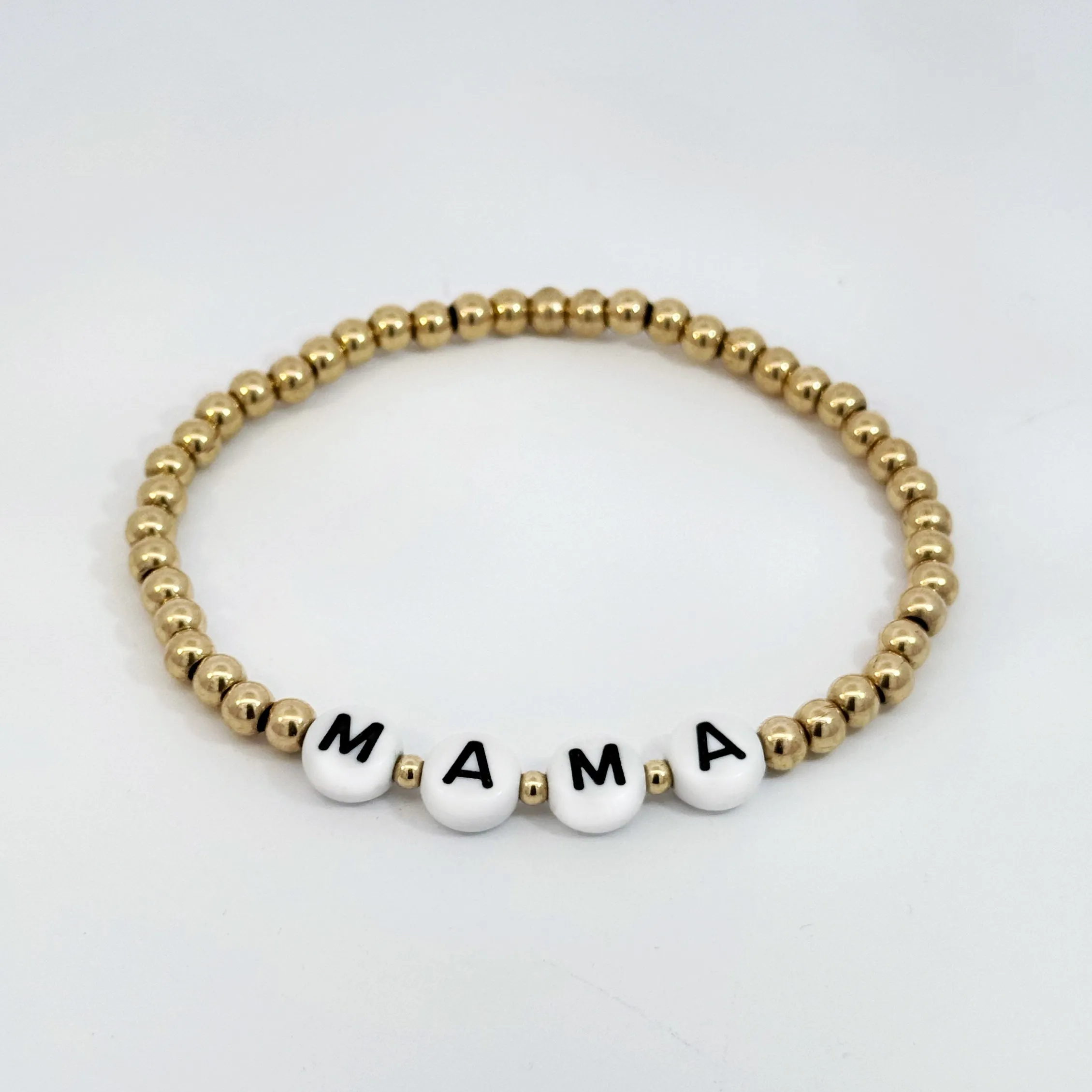 Personalized Bead Stretch Bracelet