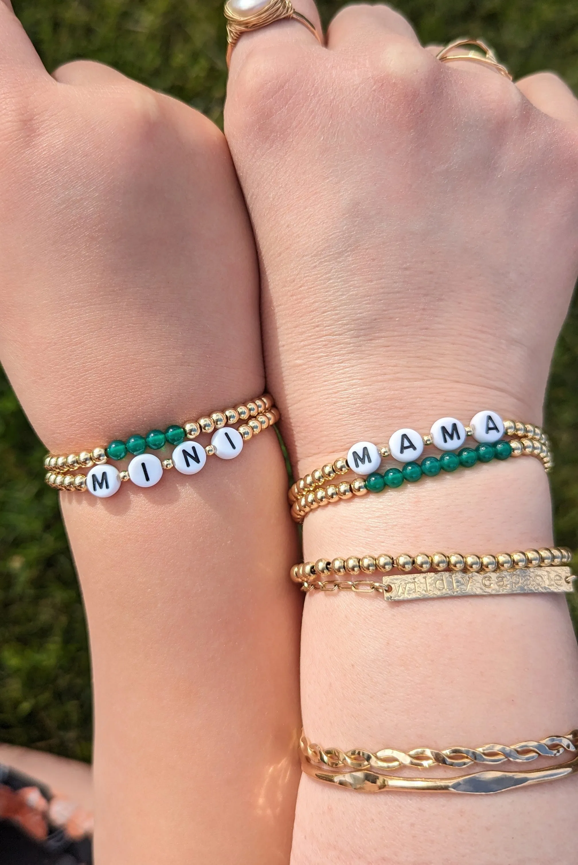 Personalized Bead Stretch Bracelet