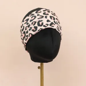 Pink Leopard Stretch Headband