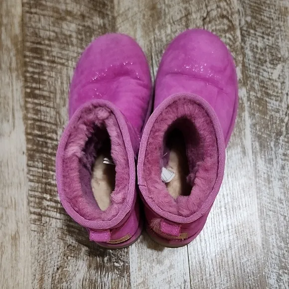 Pink UGG Shearling Boots