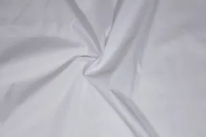 Poly Cotton Lining – White