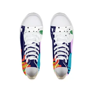 PopFloral Hightop Canvas Shoe
