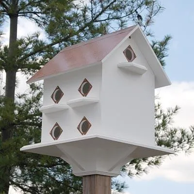 Purple Martin Mansion, Copper Roof