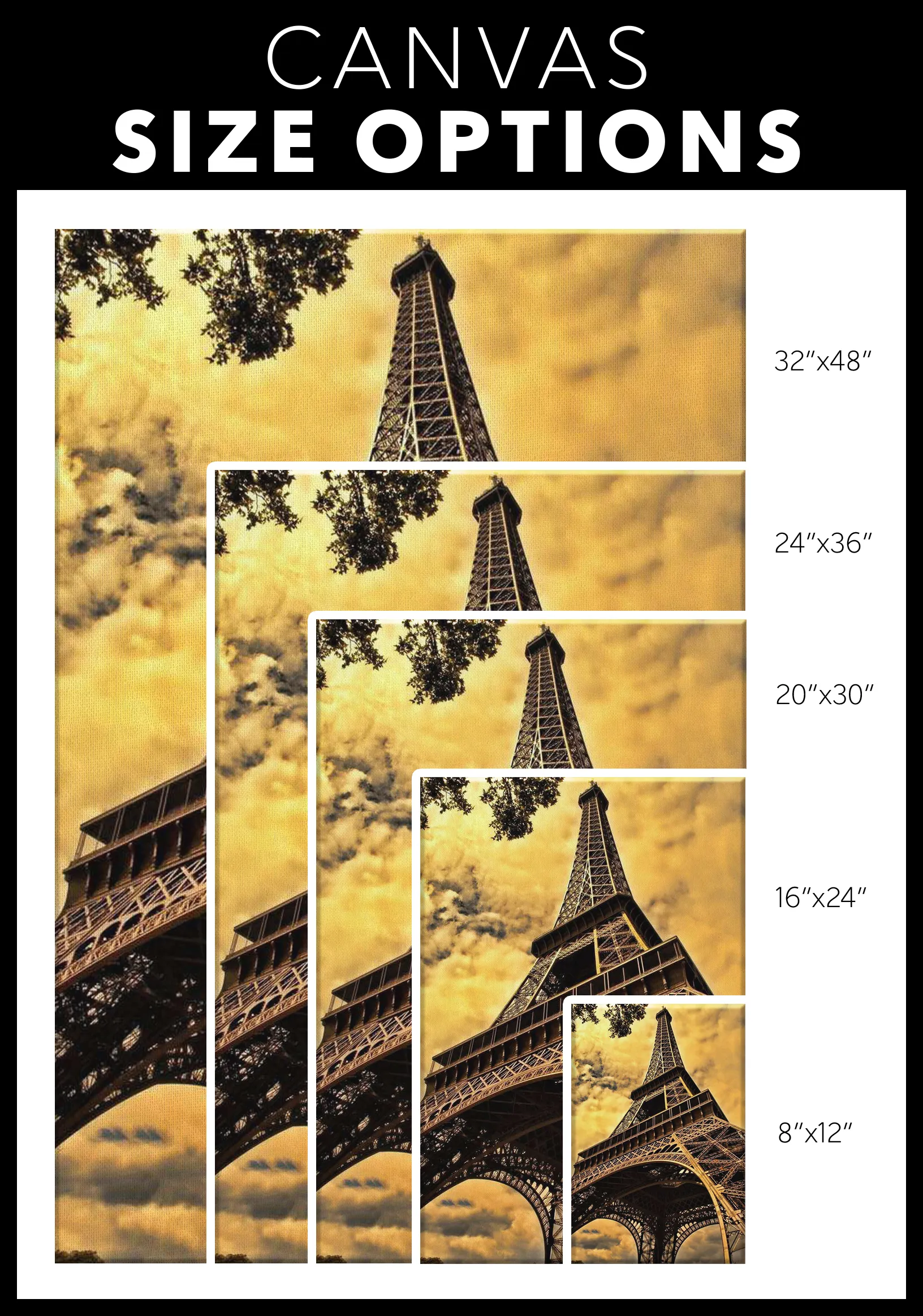 "Eiffel Tower" Canvas