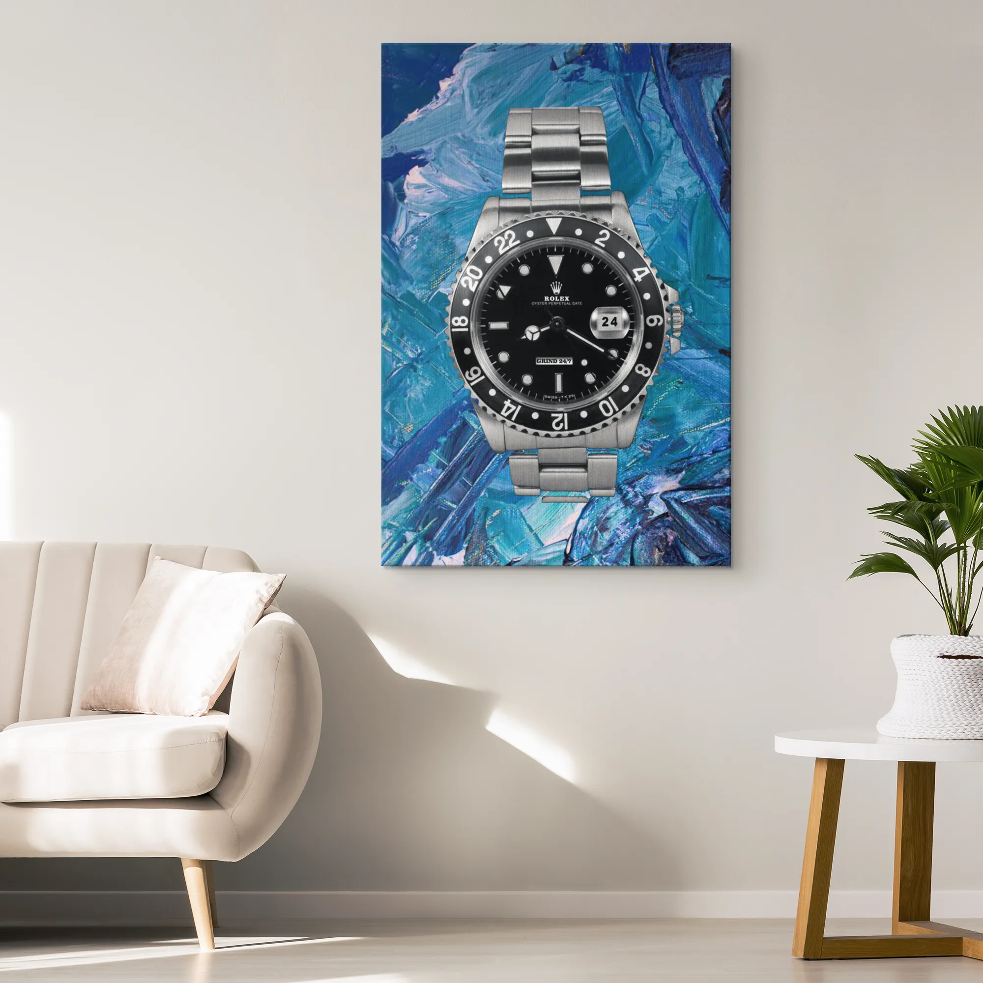 "Grind 24/7" Canvas