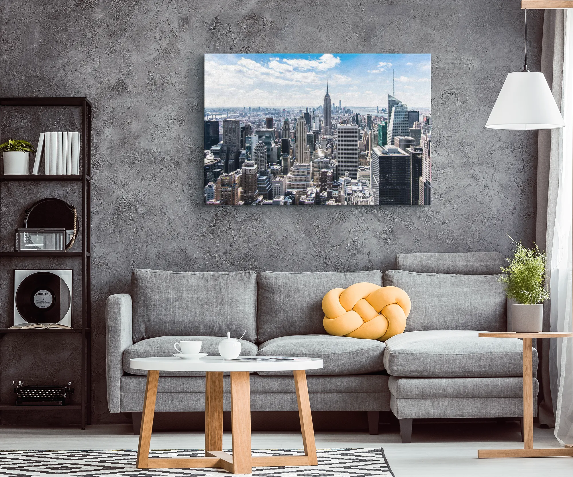 "Manhattan" Canvas
