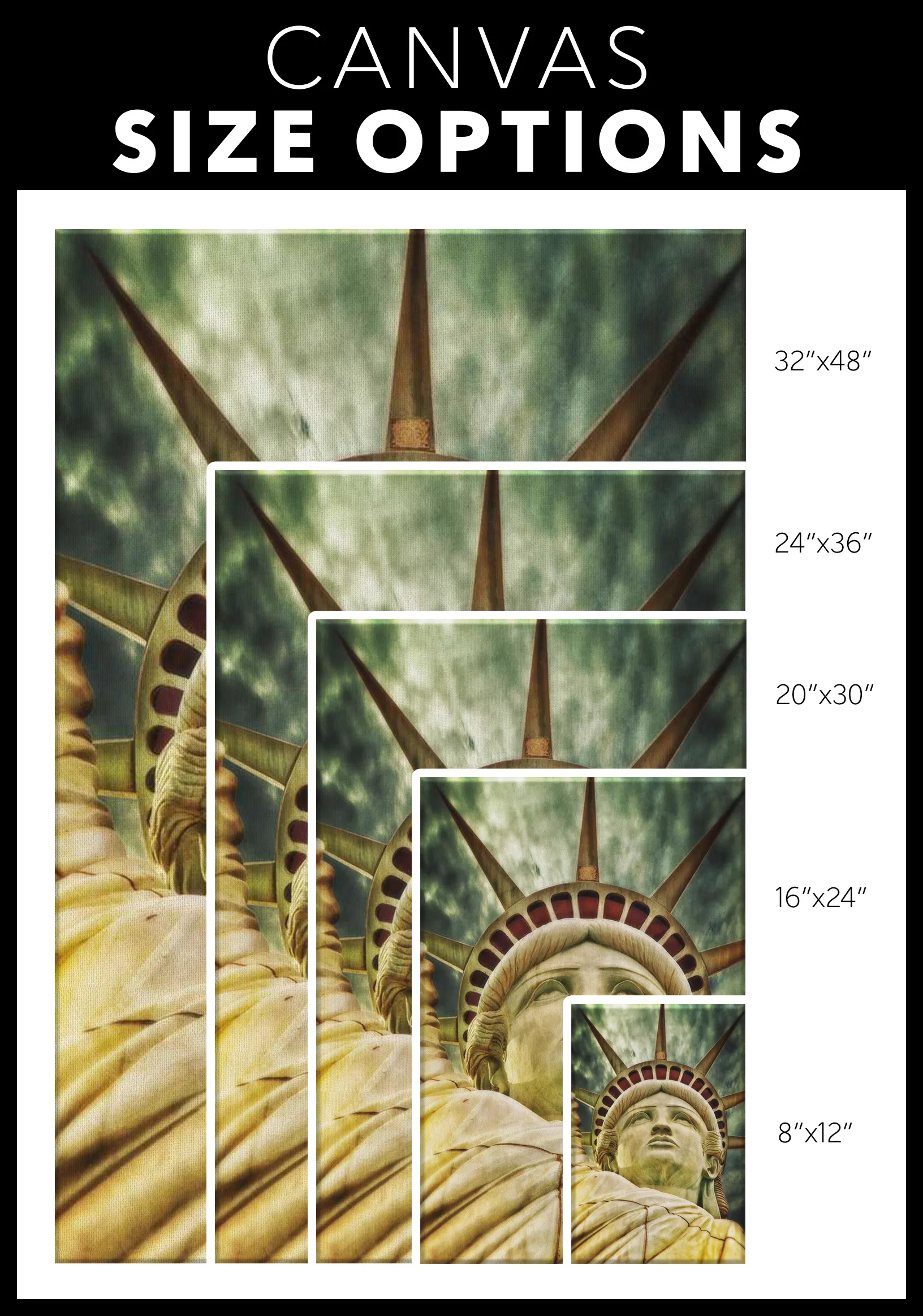 "Statue Of Liberty 2" Canvas
