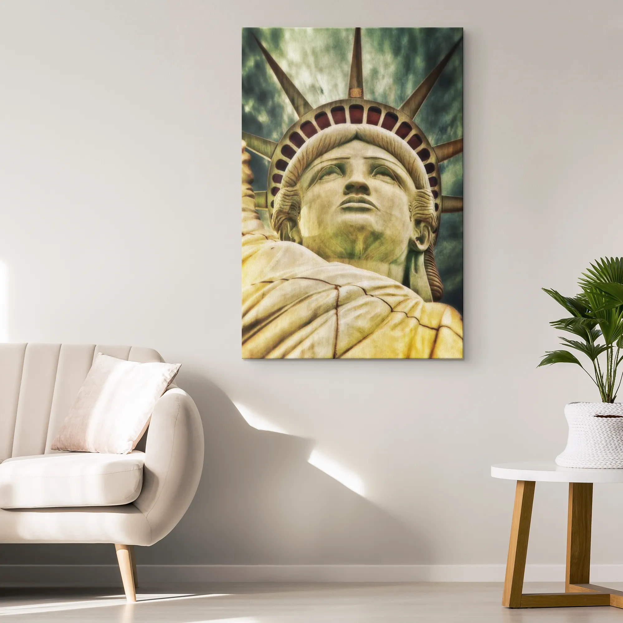 "Statue Of Liberty 2" Canvas