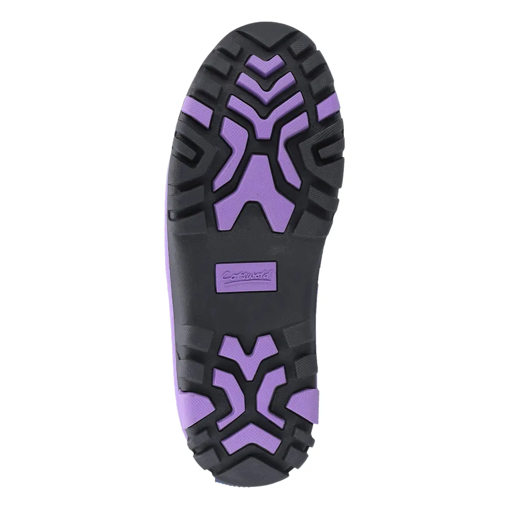 Realm Adjustable Wellingtons Blue/Purple