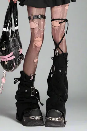 Renegade Denim Leg Warmers