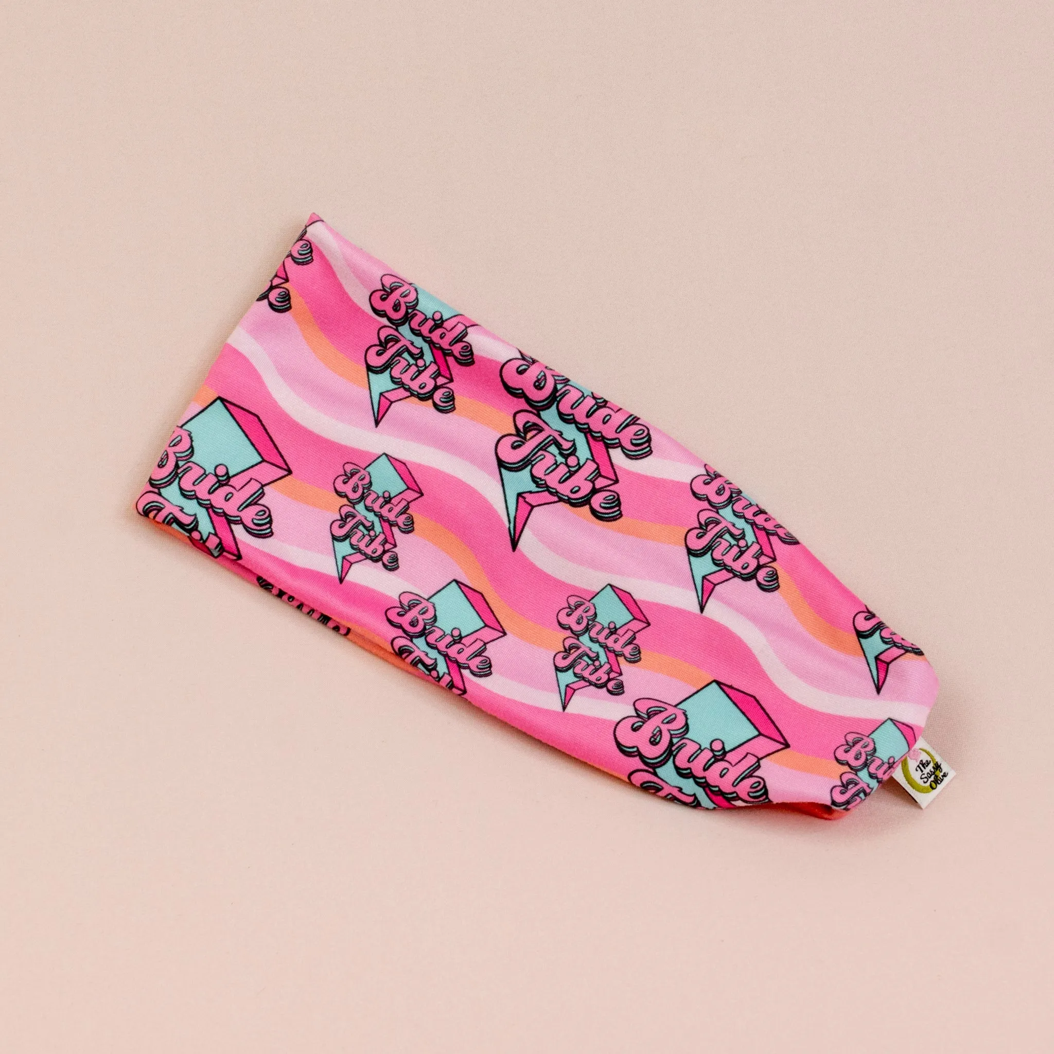 Retro Bride Tribe Stretch Headband
