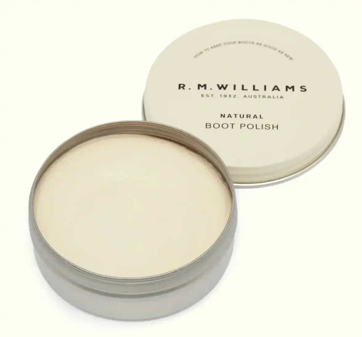 RM Williams Stockmans Boot Polish Natural