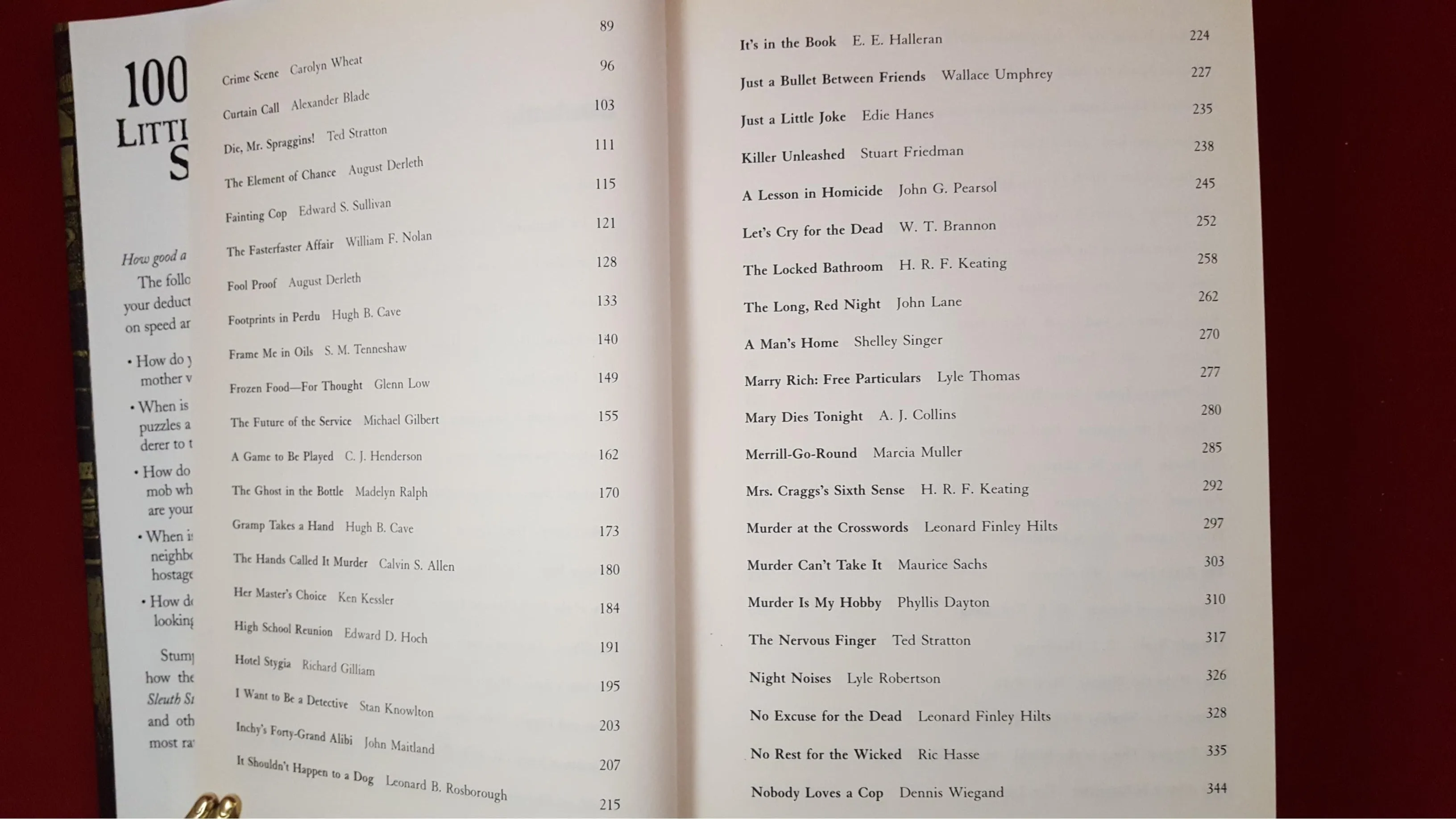 Robert Weinberg Stefan Dziemianowicz Martin H Greenberg-100 Sneaky Little Sleuth Stories,Barnes & Noble, 1997, 1st