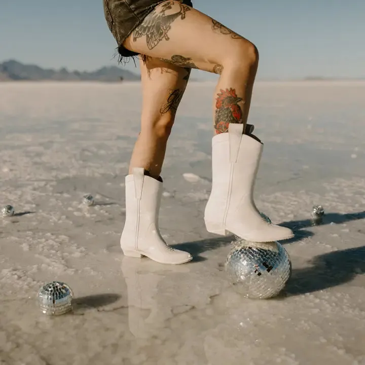 Rubber Cowboy Boots