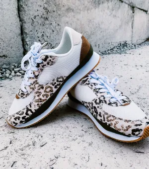 Runner Cream Leopard Tennie