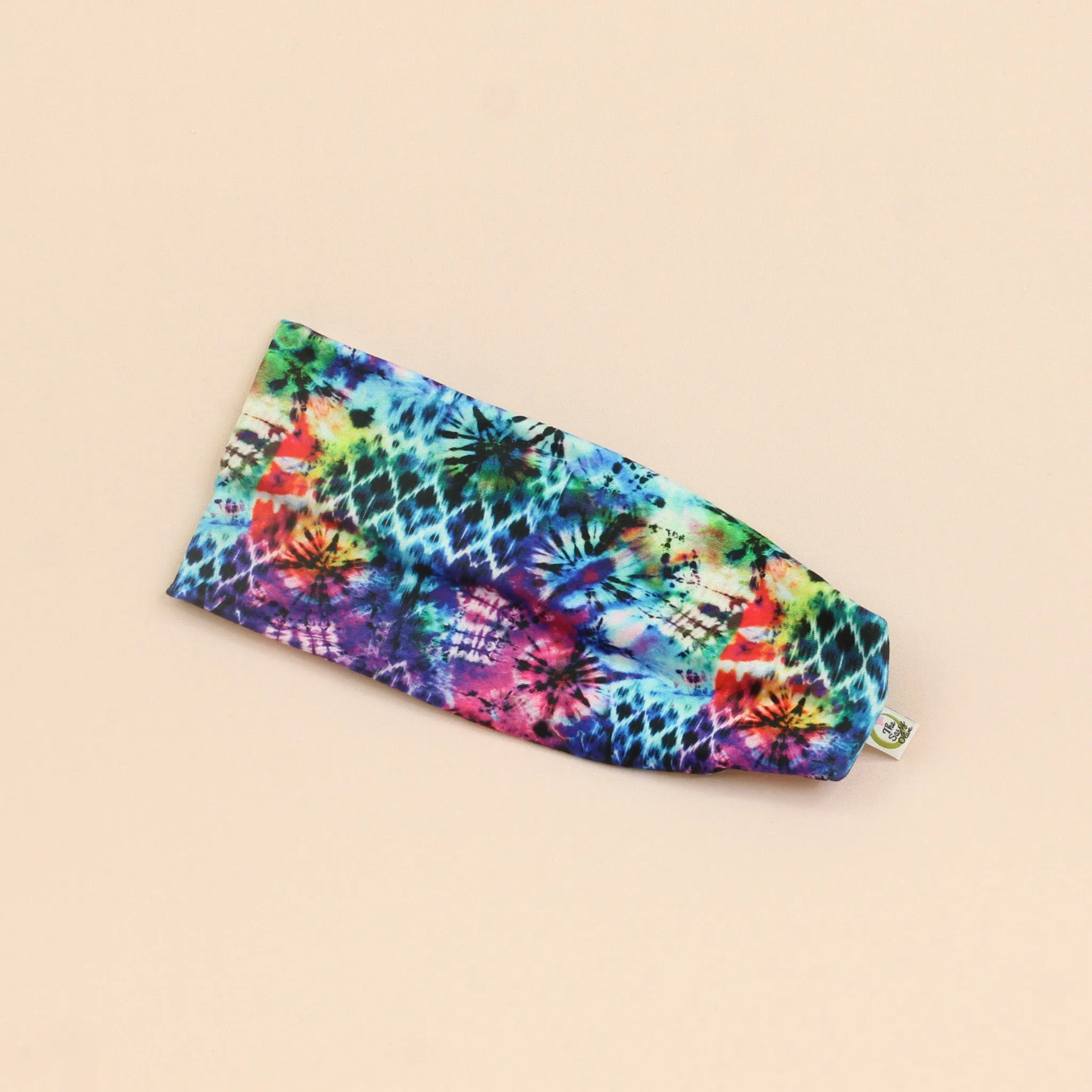 Saffron Tie Dye Stretch Headband