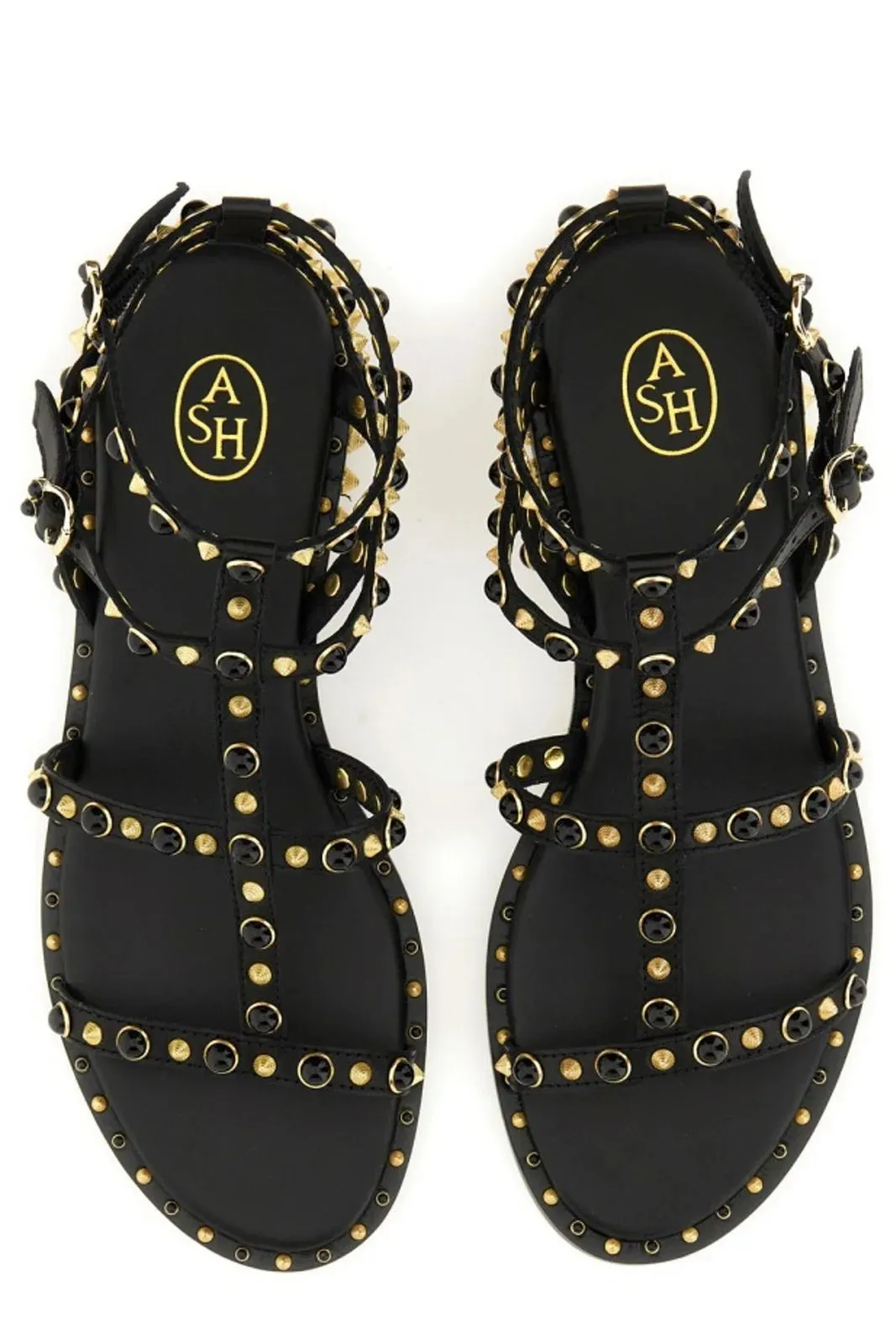 Sandalias con adornos de tachuelas de fresno | Ash